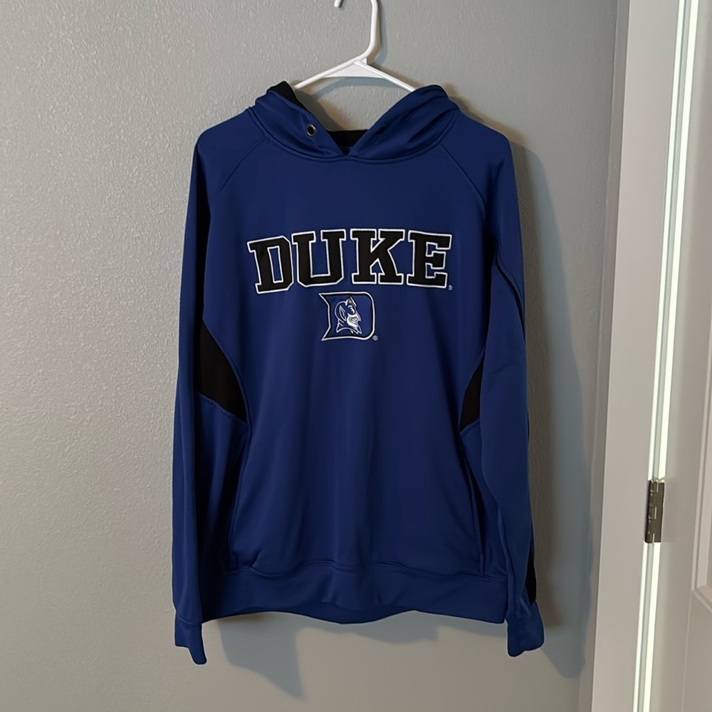 Duke Colosseum Hooded Sweatshirt Size Large